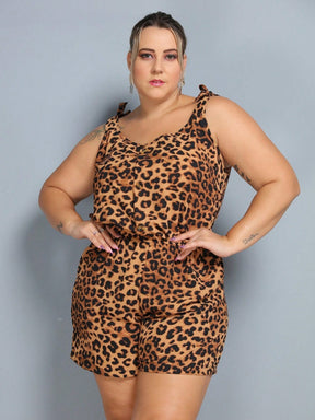 Macaquinho Feminino Plus Size Mademoiselle - Tanzille