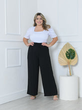 Calça Feminina Pantalona Plus Size Élegance - Tanzille